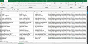 Excel Sources Blacksites regex