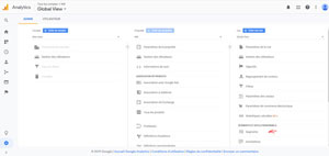 Administration Google Analytics