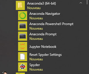 Applications Anaconda