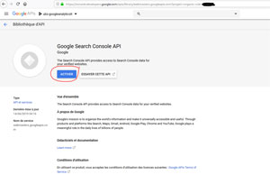 Google Search Console API