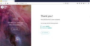 Dataiku DSS installé !