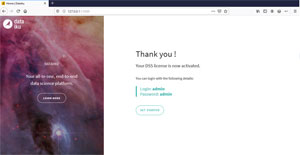 Dataiku DSS installé !