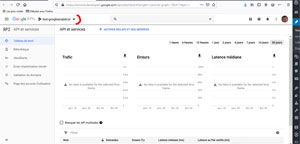 Console Google Développeur