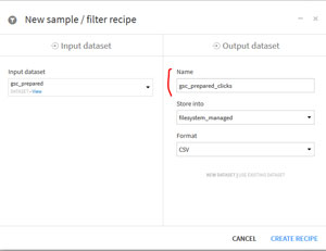 Nom du Dataset filtré